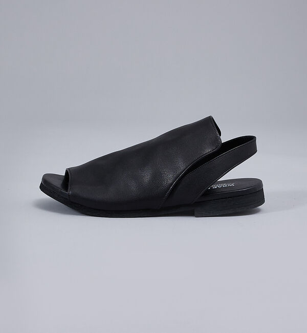 alfredoBANNISTER「【WRAP SHOES】ドレープ バックストラップ サンダル」|サンダル|