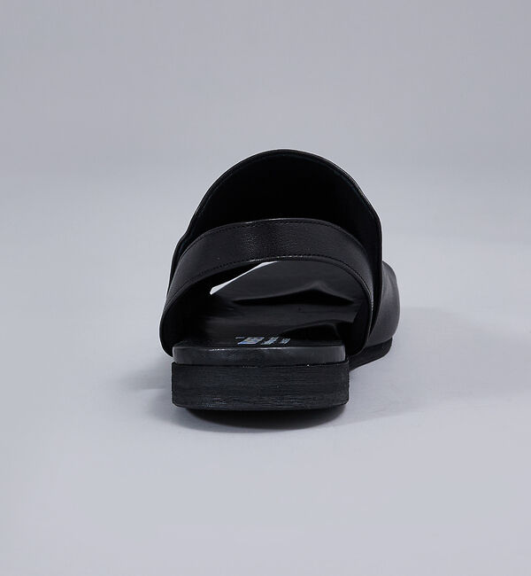 alfredoBANNISTER「【WRAP SHOES】ドレープ バックストラップ サンダル」|サンダル|