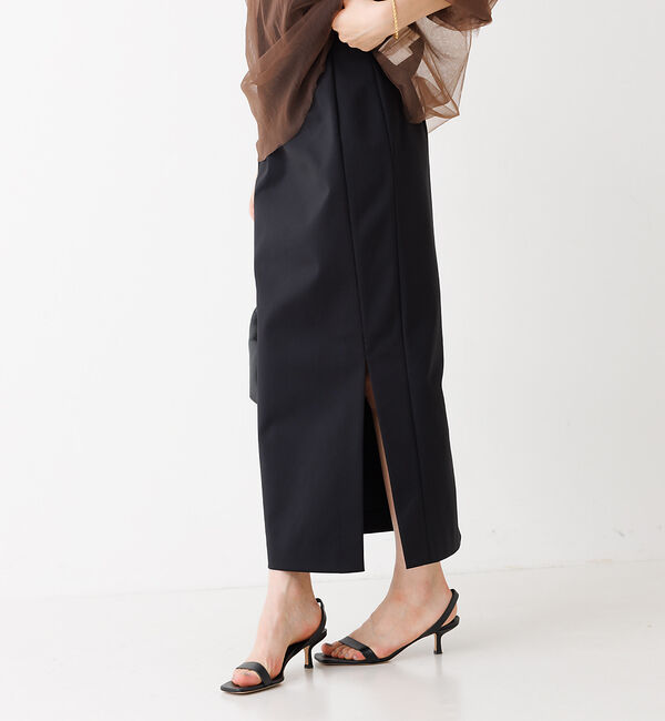 Rouge vif「ストレッチ タイトスリットスカート」|スカート|