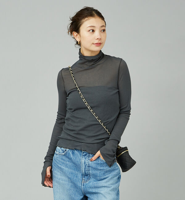 Rouge vif「テレコメロータートル」|Tシャツ・カットソー|