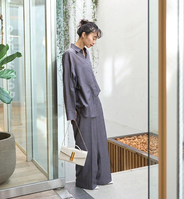Rouge vif「【セットアップ対応】エアリーボイルパンツ」|その他|
