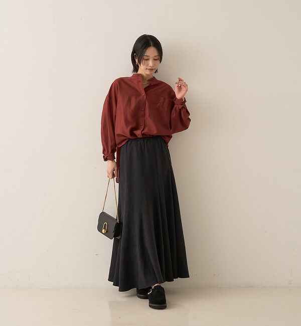 Rouge vif「ポケット付きシアーシャツ」|シャツ・ブラウス|
