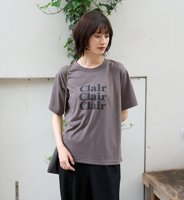 Rouge vif「シアーロゴTシャツ」|Tシャツ・カットソー|