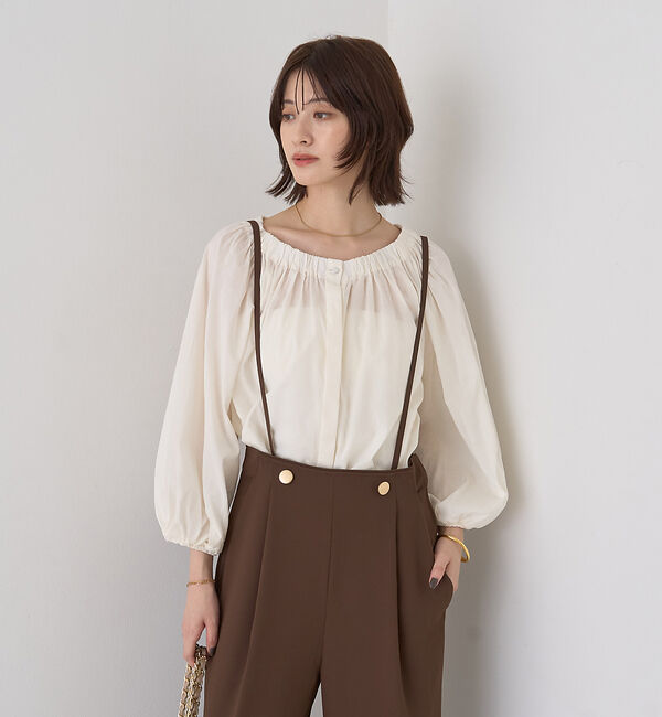 Rouge vif「ローンオフショルブラウス」|シャツ・ブラウス|