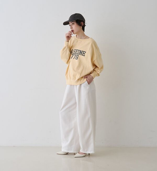 Rouge vif「【2026SS新作】【REMI RELIEF/レミレリーフ】別注ロゴスウェット」|スウェット・ジャージ|