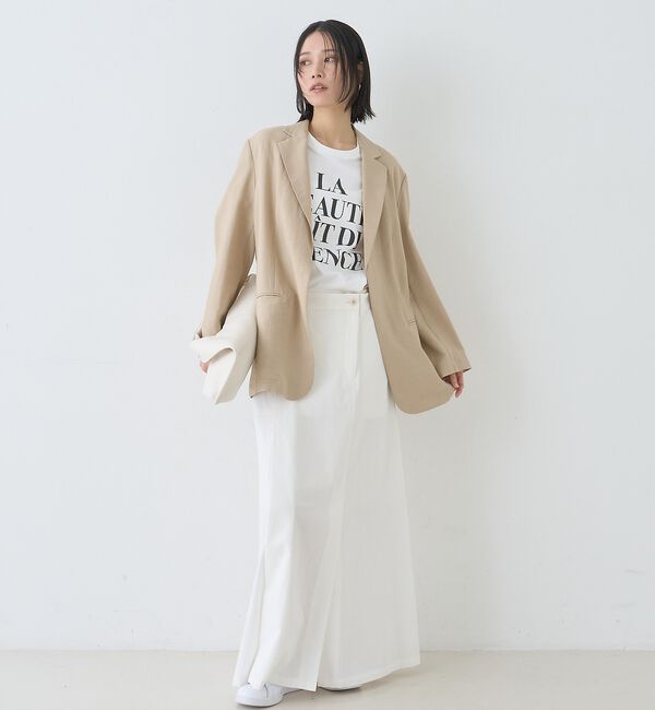Rouge vif「バックフォト グラフィックロゴTシャツ」|Tシャツ・カットソー|