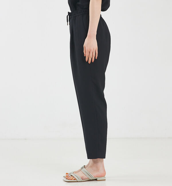qualite「【セットアップ対応】バックサテンジョーゼットパンツ」|その他|