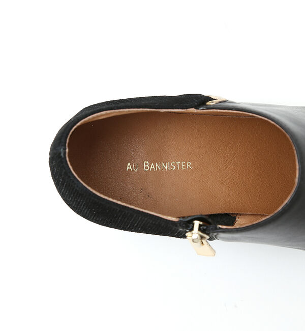 AU BANNISTER「【スノーソール】切り替しブーティー」|ショートブーツ|