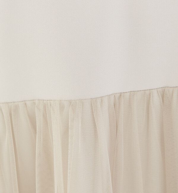 abahouse mavie「【エニデイカセット】チュールブラウス＆テーパードパンツ」|シャツ・ブラウス|