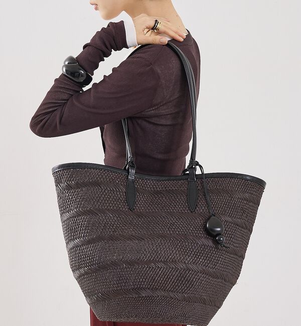 The Store by C' 「【HUNTING SEASON】THE MEDIUM BASKET／ミディアムバ」|かごバッグ|