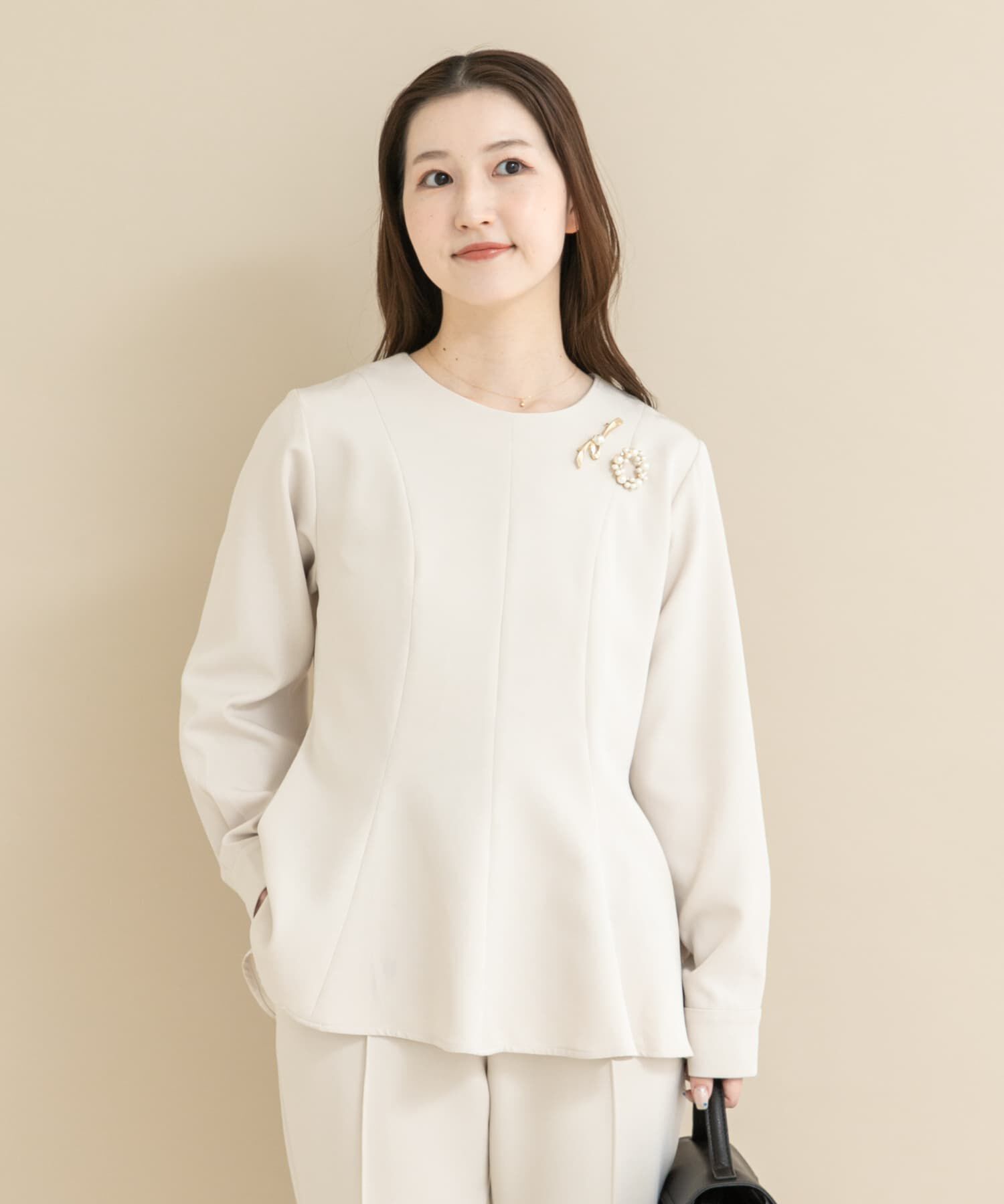 URBAN RESEARCH ROSSO「『WEB/一部店舗限定』『SHORT/TALLｻｲｽﾞあり』ﾍﾟﾌﾟﾗﾑﾌﾞﾗｳｽ+ﾃ 」|その他|