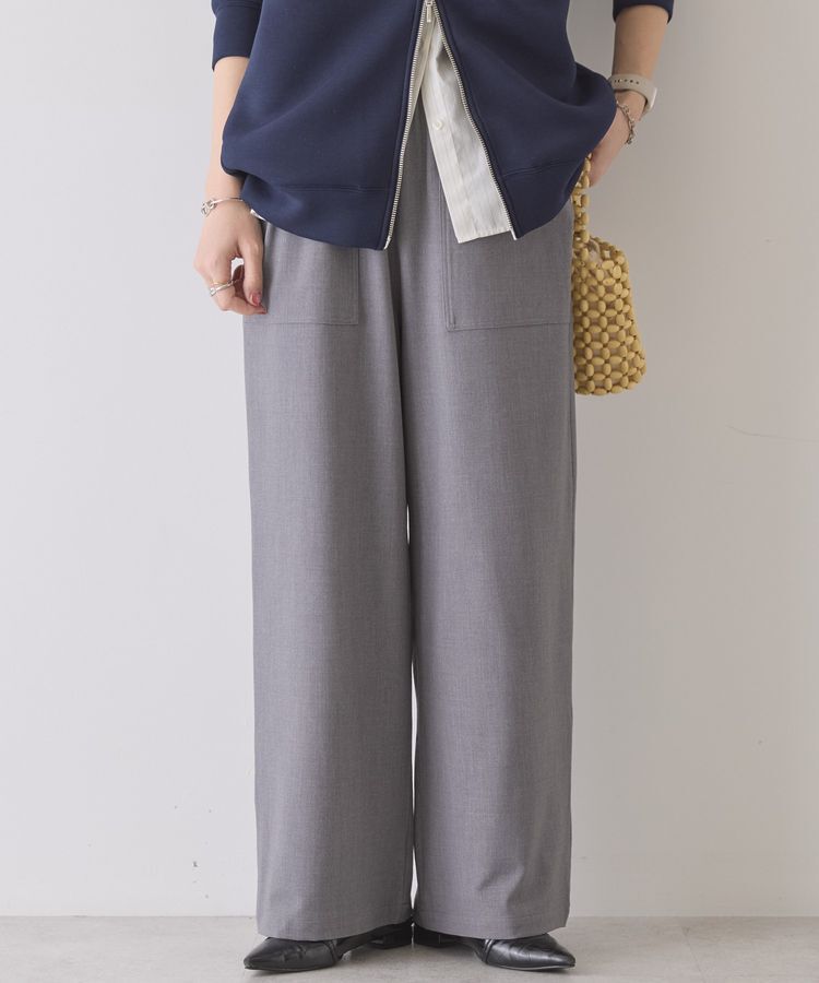 AMERICAN HOLIC「【イージーケア】ベイカーリラックスパンツ」|その他|Light Gray