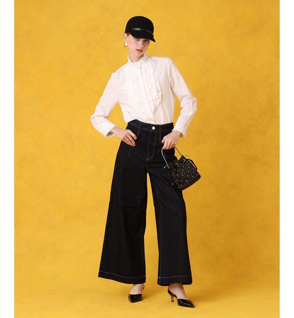 LOULOU WILLOUGHBY「フェルトキャップ」|ハット|