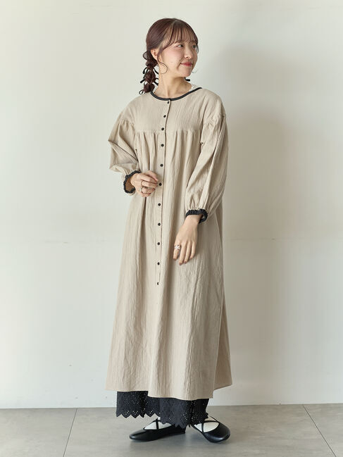 Samansa Mos2「【Cross&times;Staff】前後2WAYワンピース」|ワンピース|