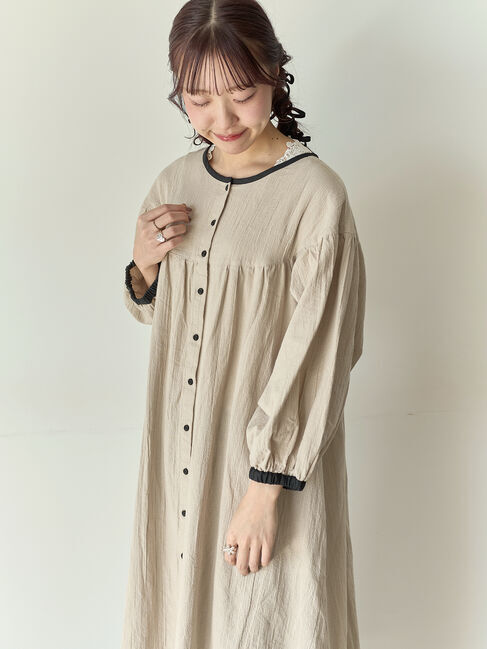 Samansa Mos2「【Cross&times;Staff】前後2WAYワンピース」|ワンピース|
