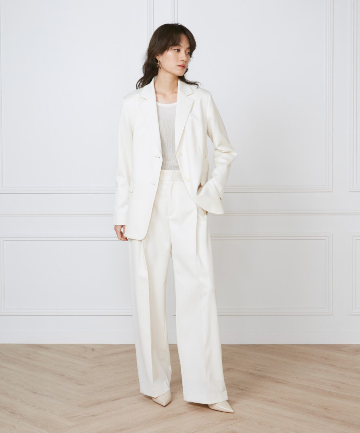 INED「2WAYデザインジャケット《la veille by SUPERIOR CLOSET》」|テーラードジャケット|
