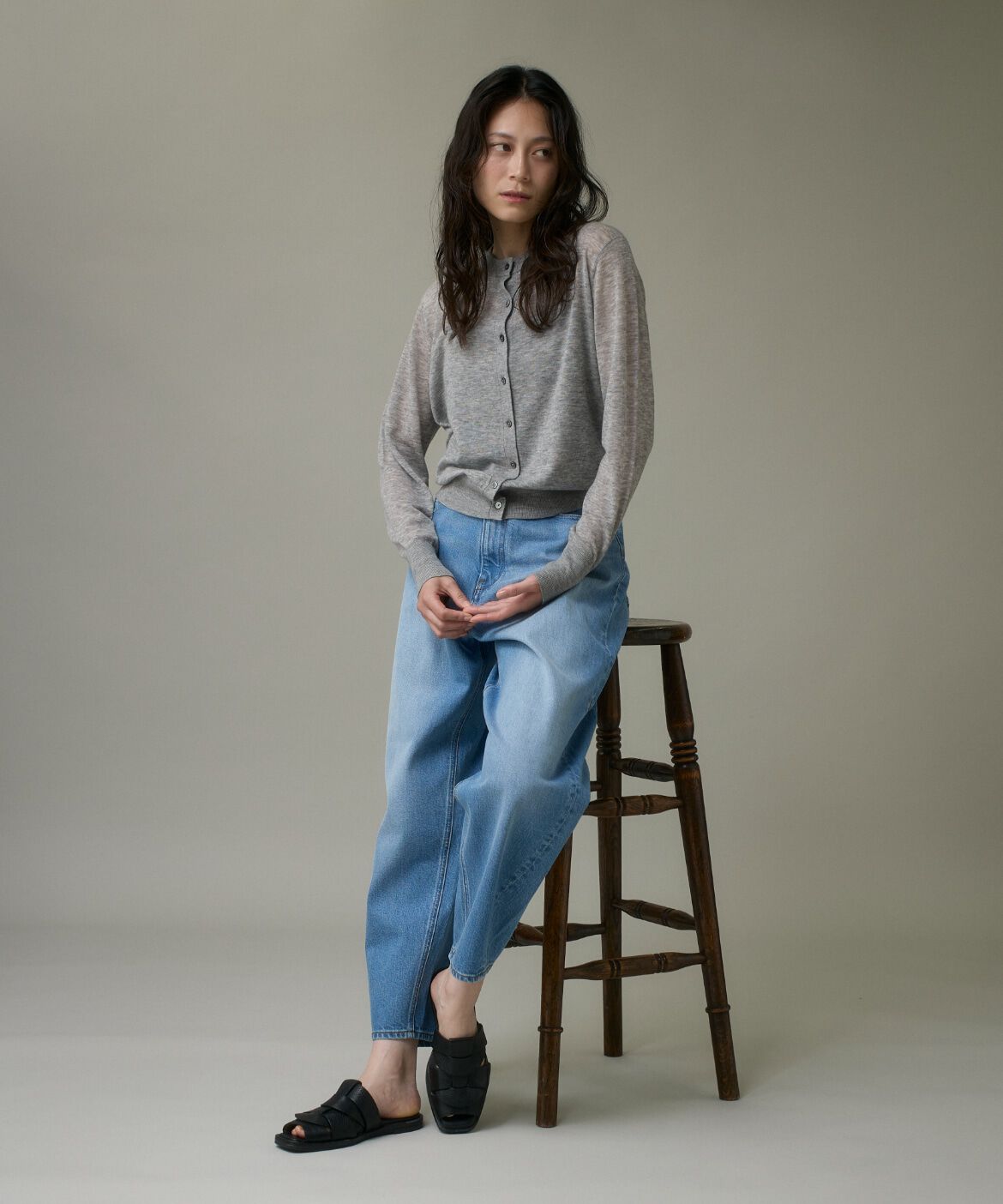 DAY by DAY it&rsquo;s international「クルーネックニットカーディガン《Melty air wool》」|カーディガン|