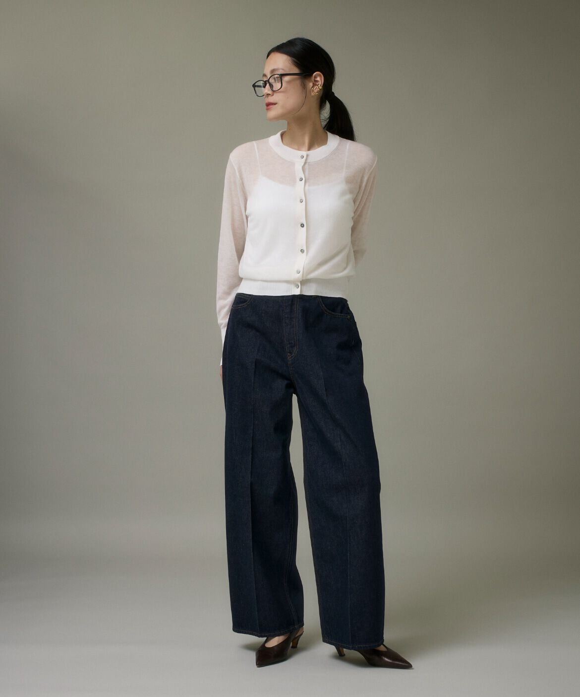 DAY by DAY it&rsquo;s international「クルーネックニットカーディガン《Melty air wool》」|カーディガン|