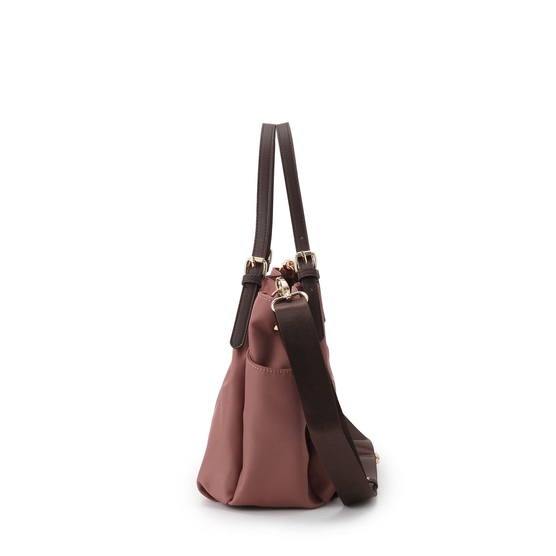 Reflect「【しっかり収納／小旅行に◎／インナーバッグ入り／ショルダー付き】3WAYデザインバッグ」|ショルダー・メッセンジャー|