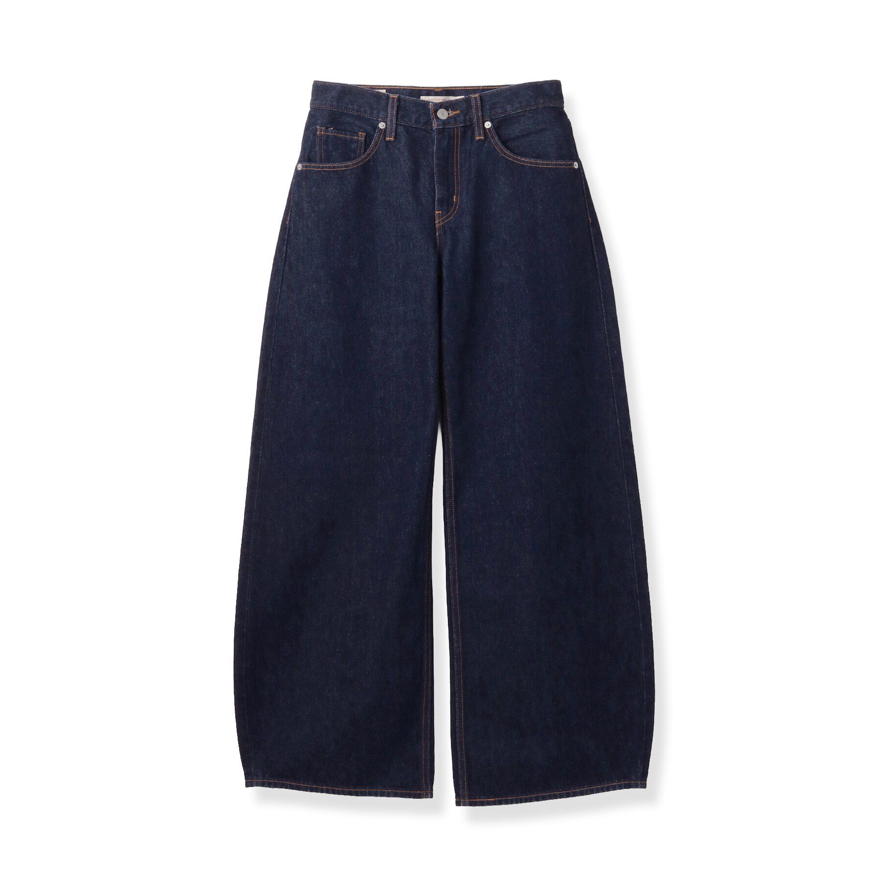 DRESSTERIOR「LEVIS（リーバイス）TEARDROP ワイドデニムパンツ」|デニム|ネイビー(094)