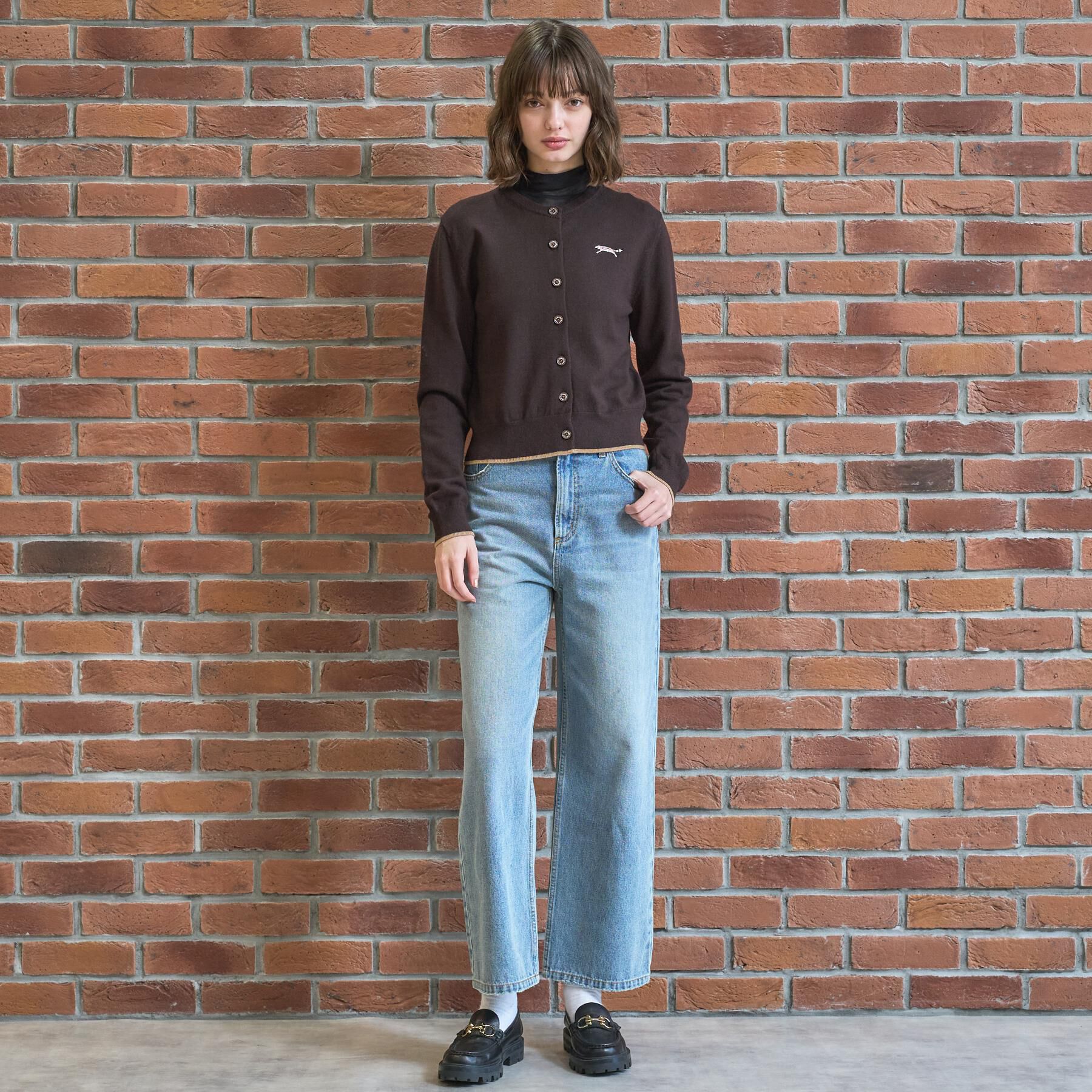 DRESSTERIOR「【STORY11月号掲載】ゼニアバル―ファキャッシュウールクルーネックカーディガン」|カーディガン|