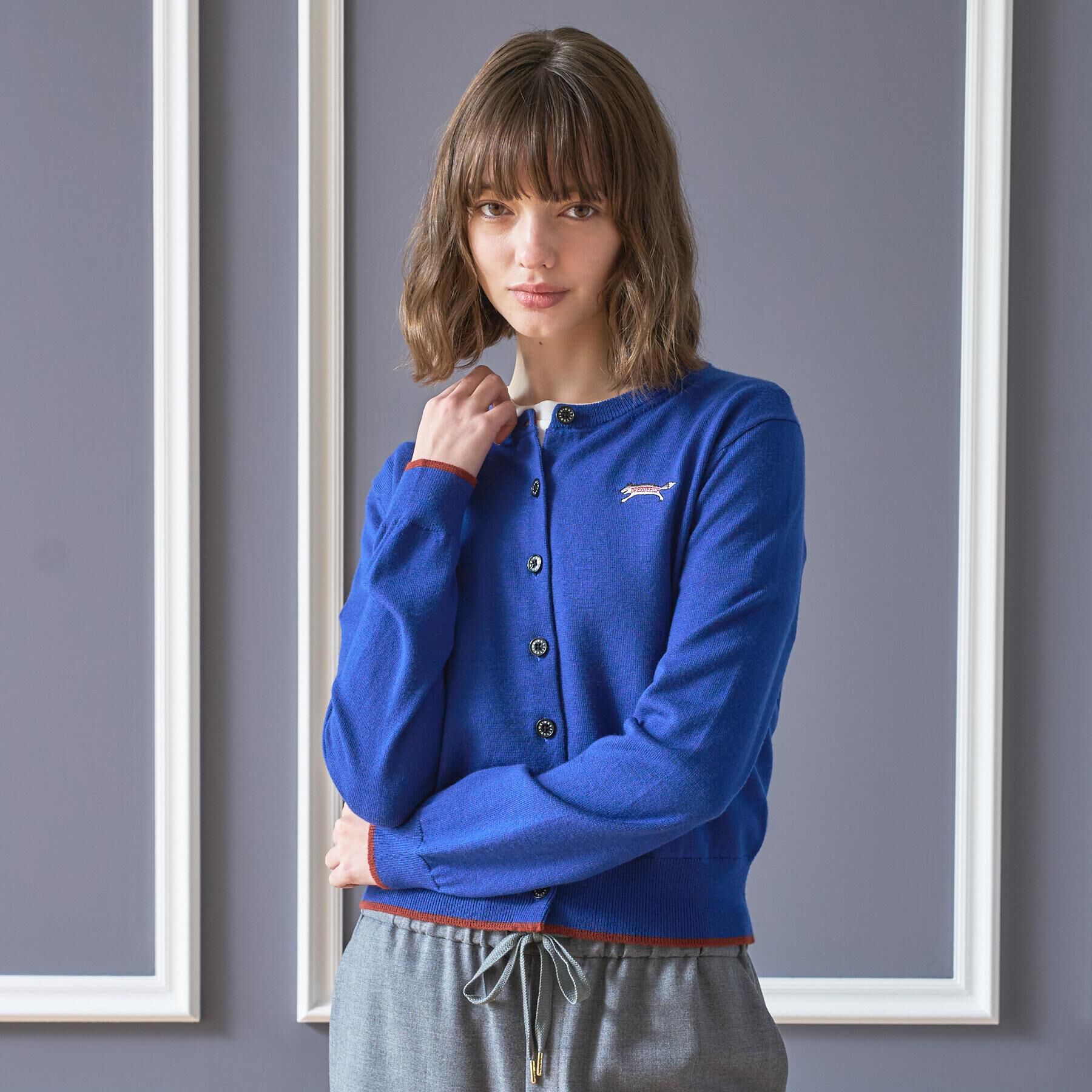 DRESSTERIOR「【STORY11月号掲載】ゼニアバル―ファキャッシュウールクルーネックカーディガン」|カーディガン|