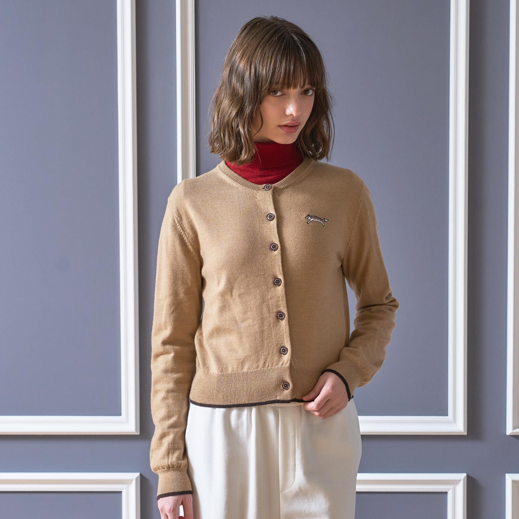 DRESSTERIOR「【STORY11月号掲載】ゼニアバル―ファキャッシュウールクルーネックカーディガン」|カーディガン|
