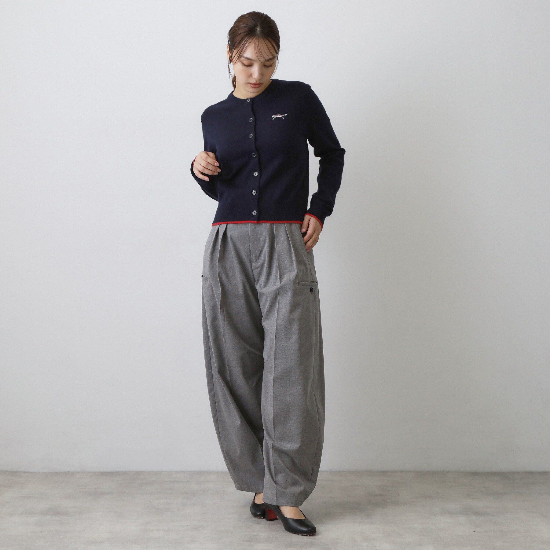 DRESSTERIOR「【STORY11月号掲載】ゼニアバル―ファキャッシュウールクルーネックカーディガン」|カーディガン|