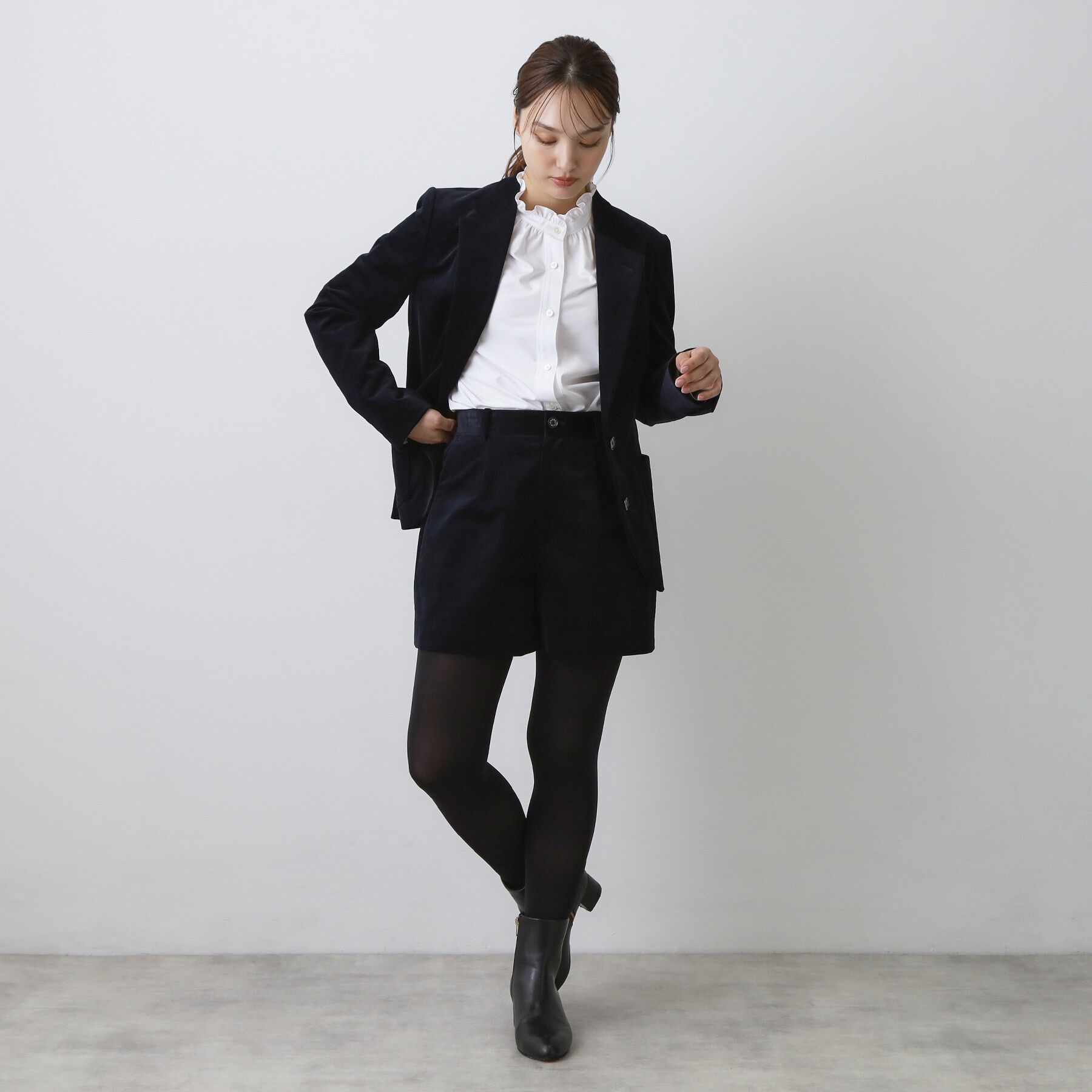DRESSTERIOR「【セットアップ可】ストレッチカルゼ ショートパンツ」|その他|