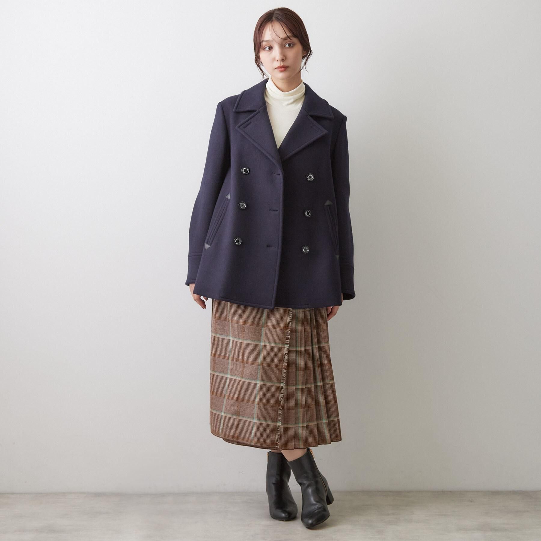 DRESSTERIOR「チェックベルテッドプリーツスカート」|スカート|