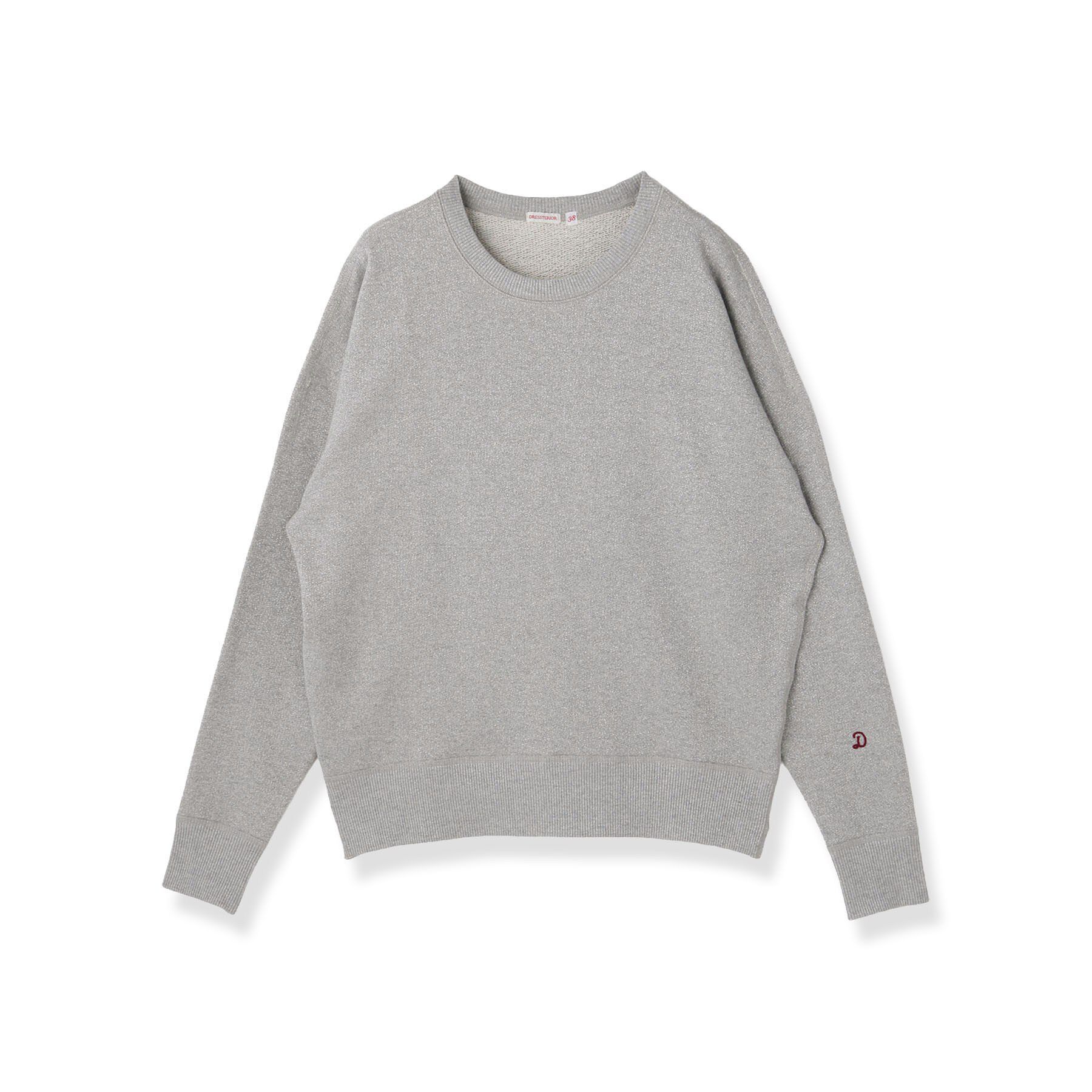 DRESSTERIOR「ラメ裏毛 プルオーバー」|Tシャツ・カットソー|