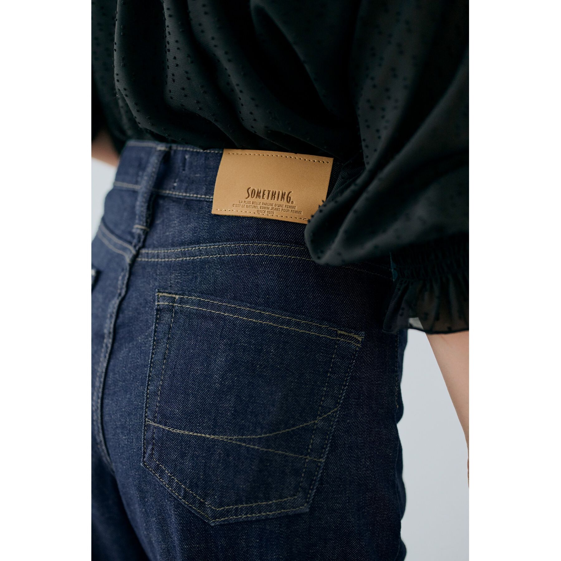grove「【SOMETHING&times;grove別注】LISAWIDE DENIM PANTS」|デニム|