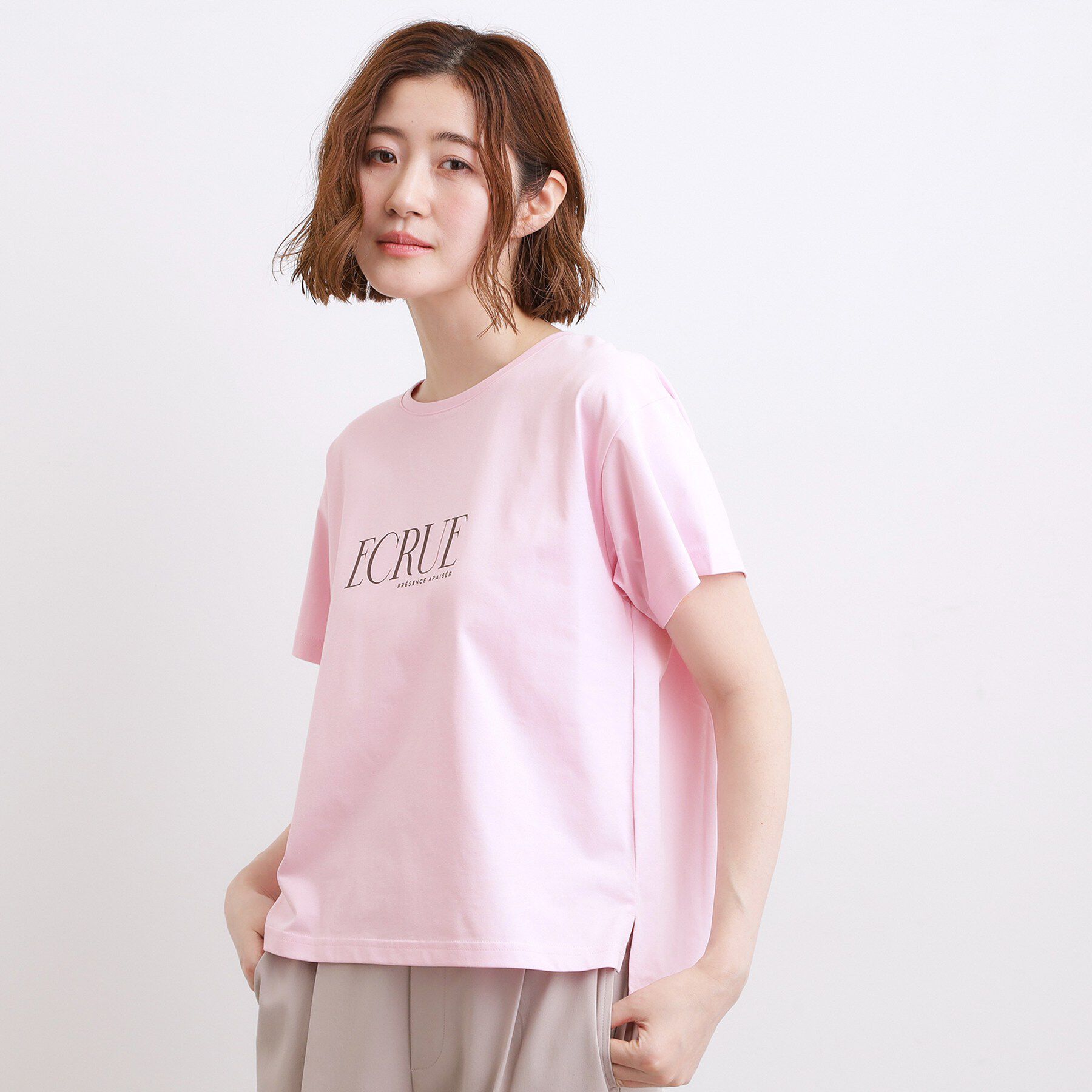 grove「【遮熱／吸水速乾／UVカット】ベーシックロゴTシャツ」|Tシャツ・カットソー|