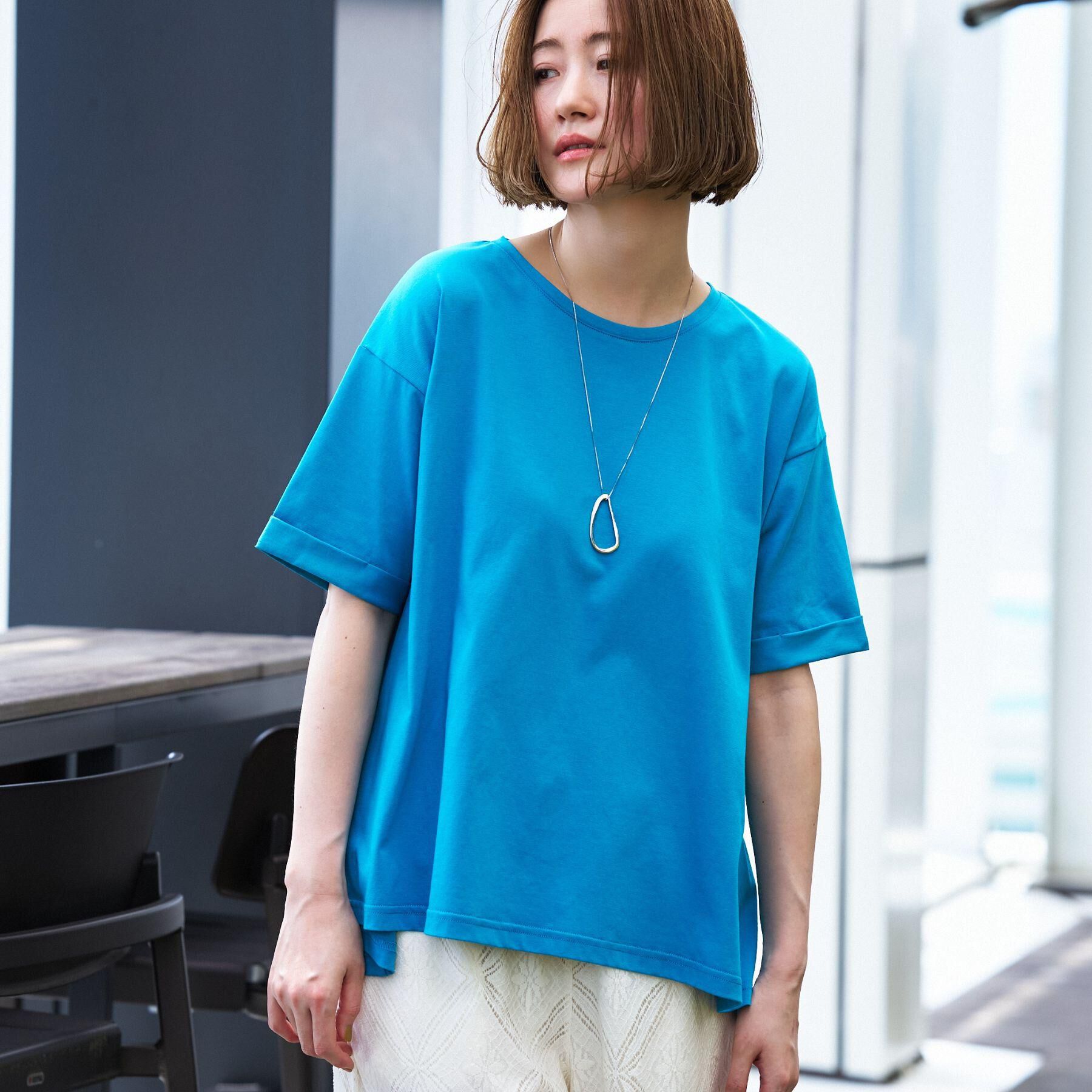 grove「【遮熱／吸水速乾／UVカット】フレアシルエットTシャツ」|Tシャツ・カットソー|