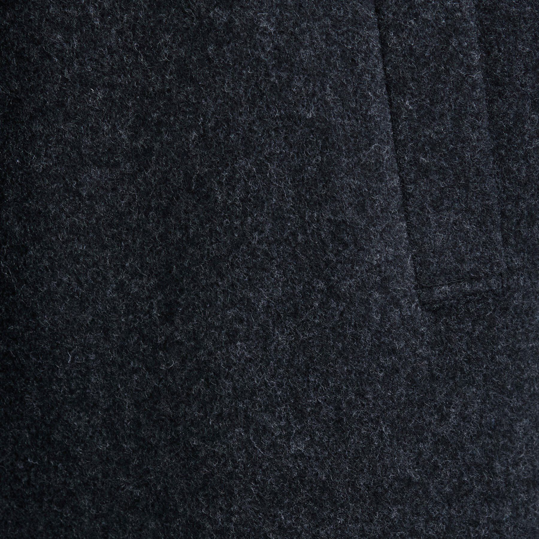 INDIVI「【軽量／ウール混】ライトフォルム ロングコート」|ノーカラーコート|