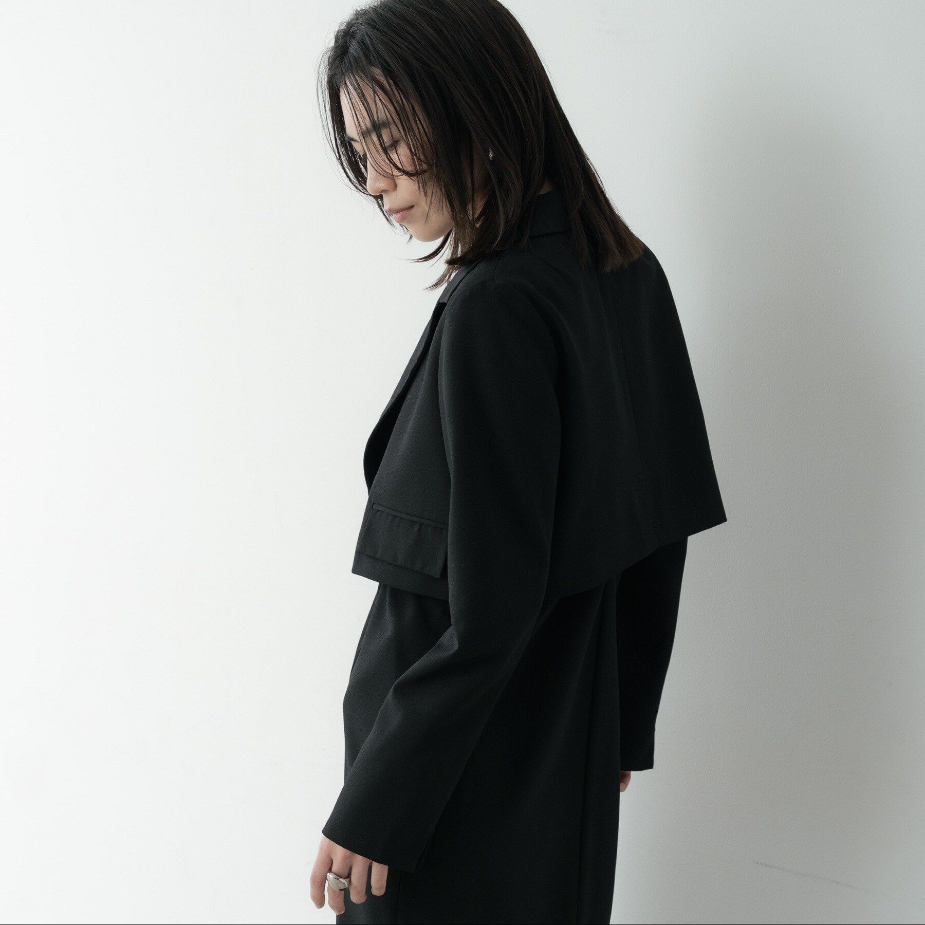 GALLEST「クロップドジャケット」|テーラードジャケット|