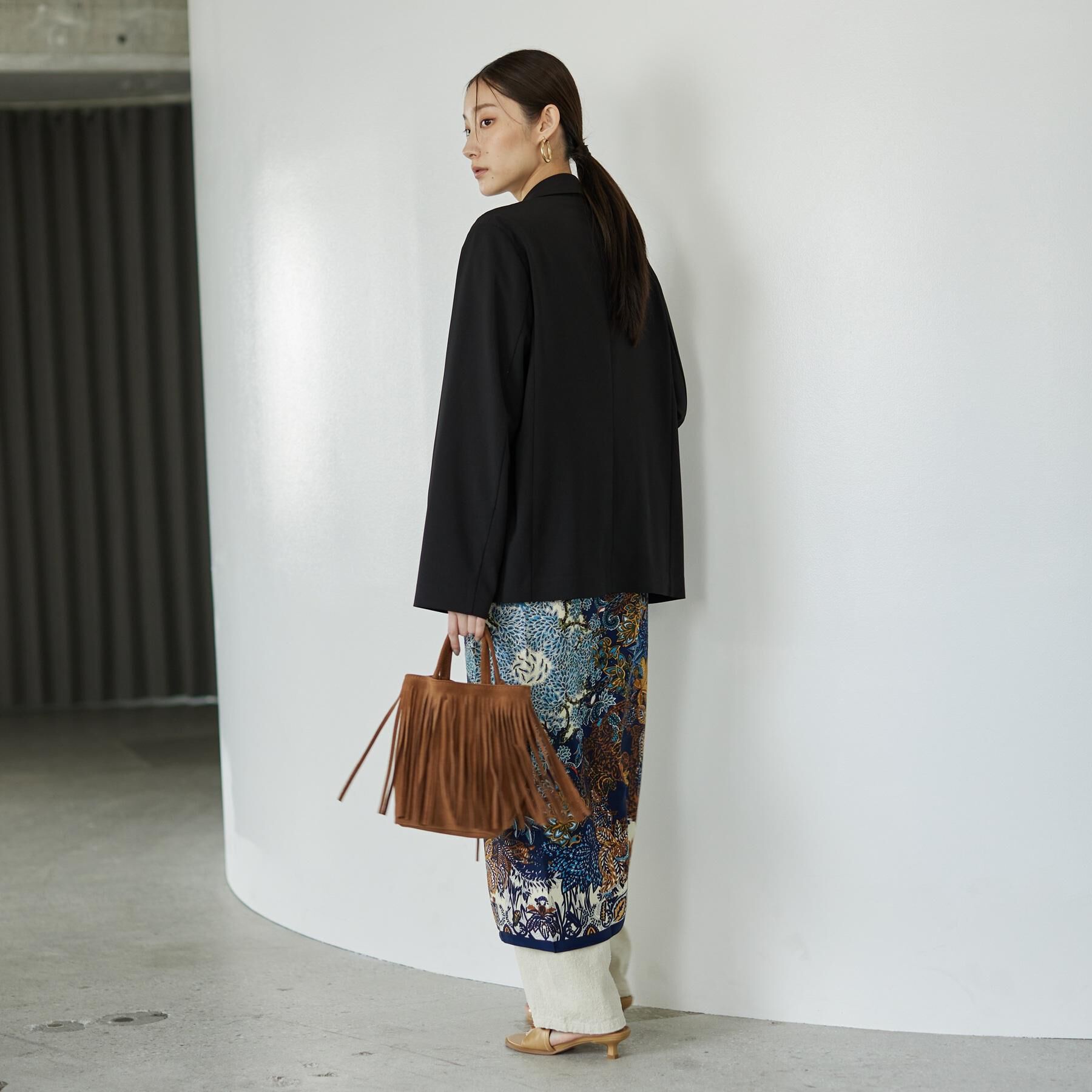 GALLEST「Comfy SET UP｜ダブルブレストイージージャケット【セットアップ対応／通勤／カセット服／接触」|テーラードジャケット|