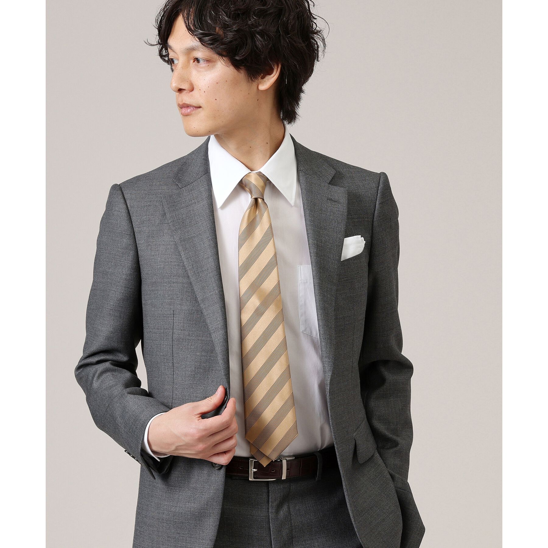 TAKEO KIKUCHI「【Made in JAPAN】TANGOストライプ ネクタイ」|ネクタイ・蝶ネクタイ|