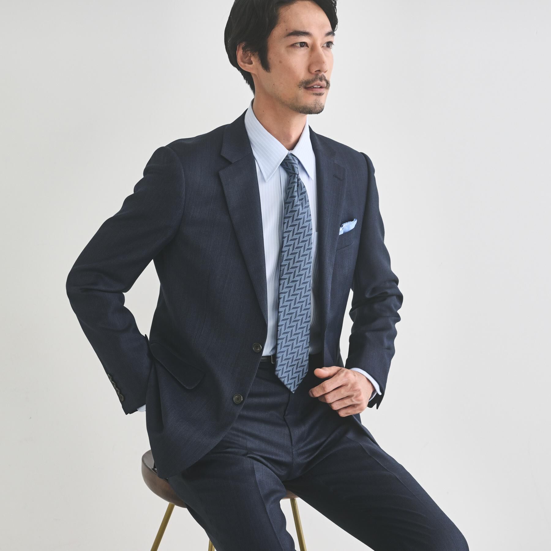 TAKEO KIKUCHI「【Made in JAPAN】矢絣（やがすり）シルクネクタイ」|ネクタイ・蝶ネクタイ|