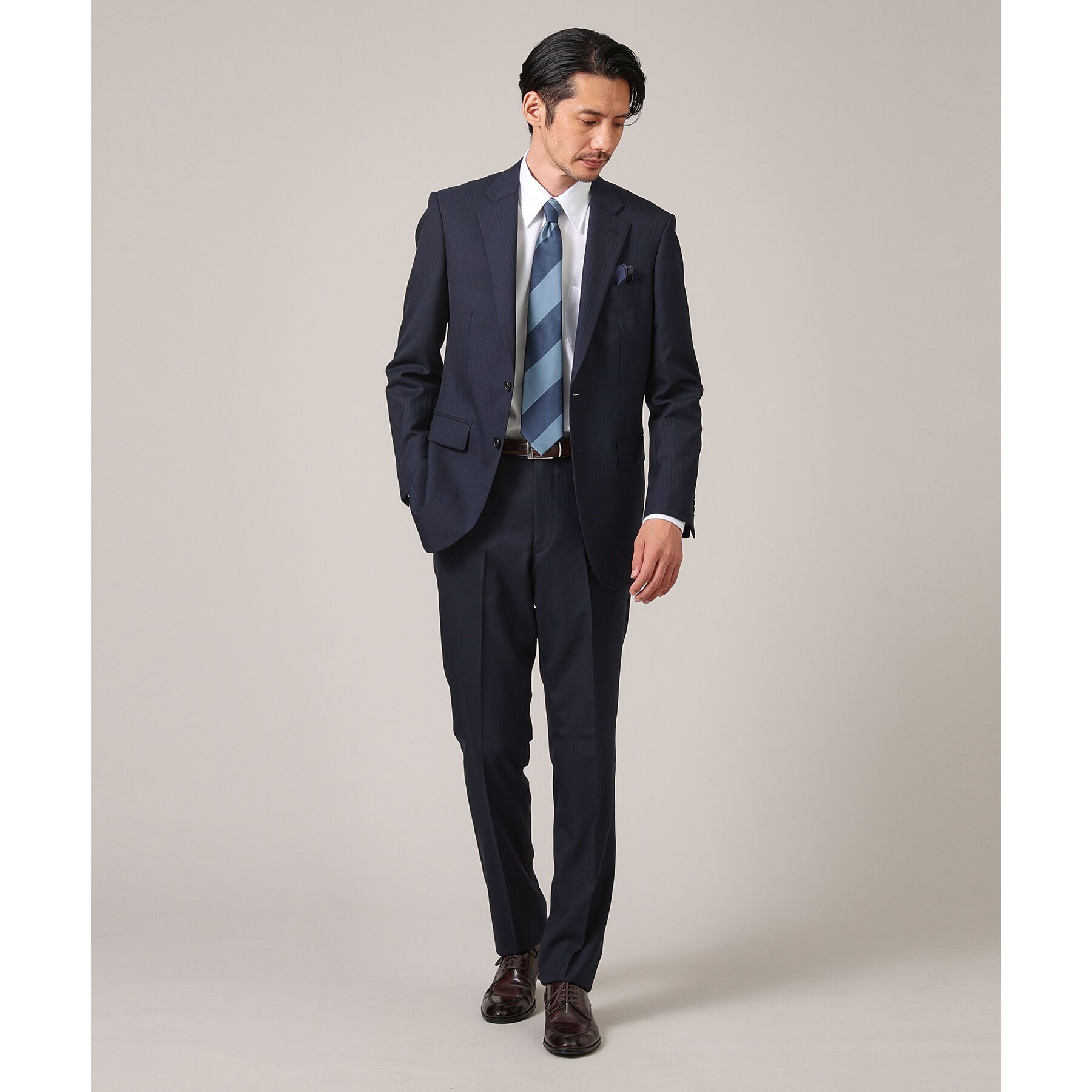 TAKEO KIKUCHI「【Made in JAPAN】市松紋 ドレスシャツ」|シャツ・ブラウス|