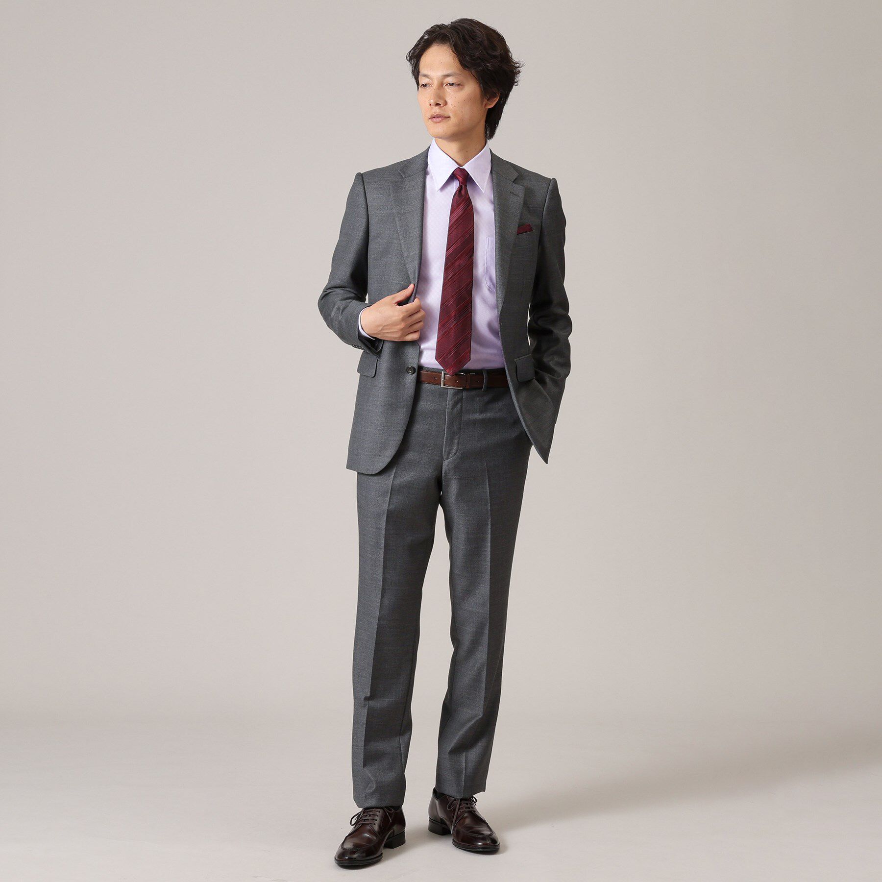 TAKEO KIKUCHI「【Made in JAPAN】市松紋 ドレスシャツ」|シャツ・ブラウス|