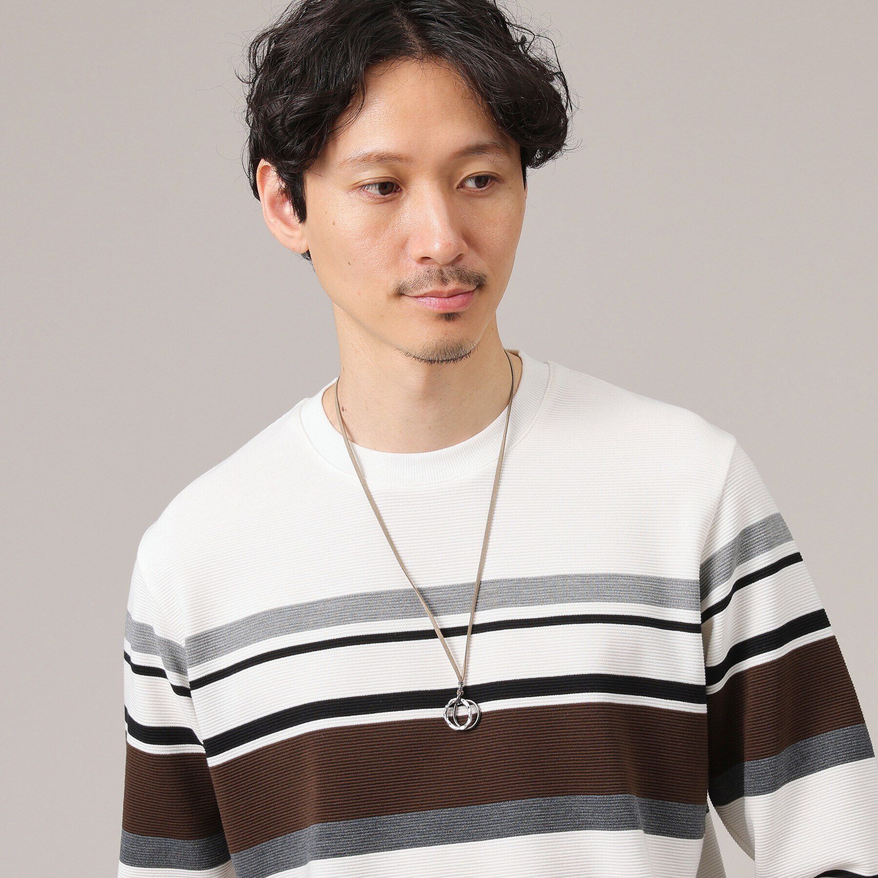 TAKEO KIKUCHI「DROP リングネックレス」|ネックレス|