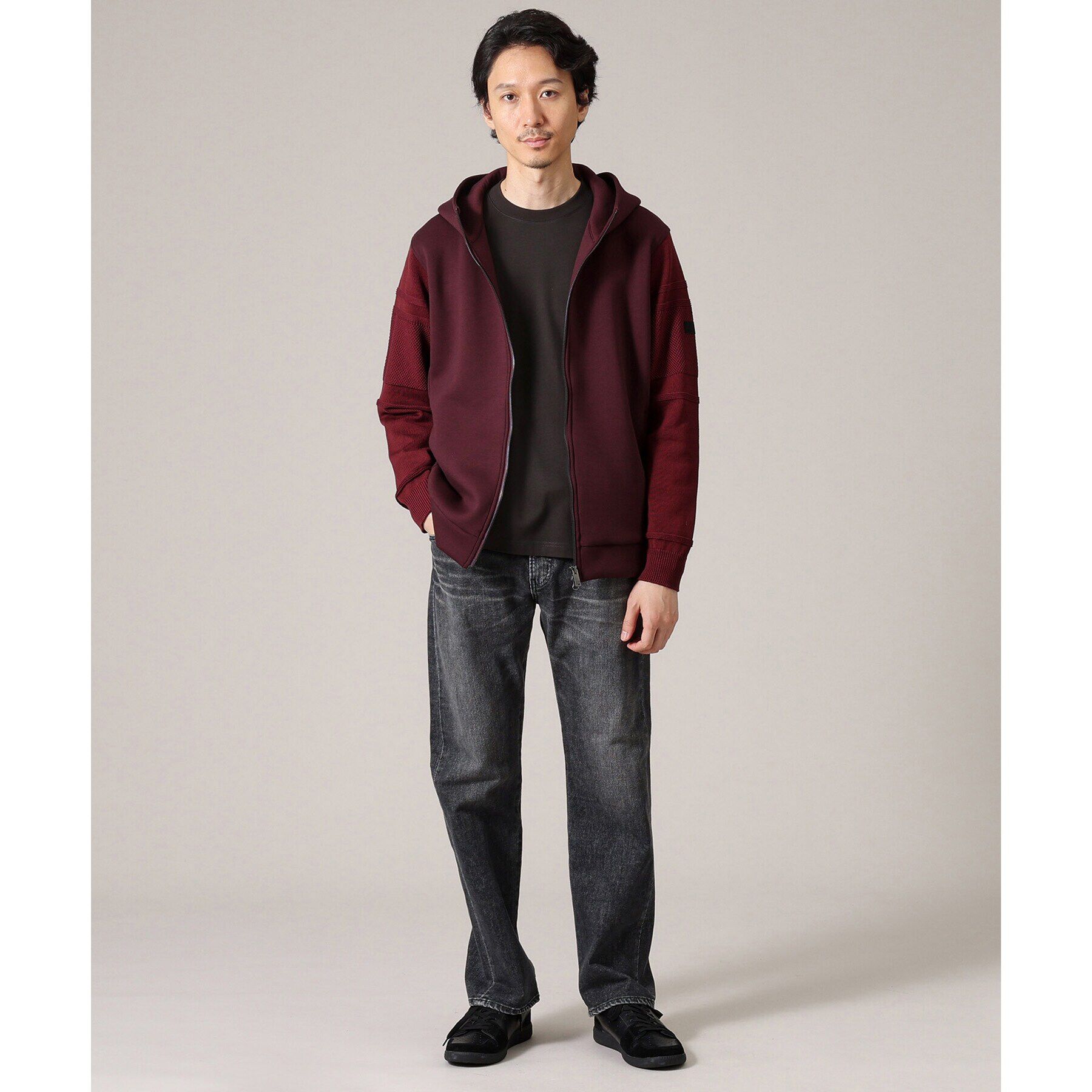 TAKEO KIKUCHI「【モンスターストレッチ】日本製 ウォッシュド デニムパンツ」|デニム|