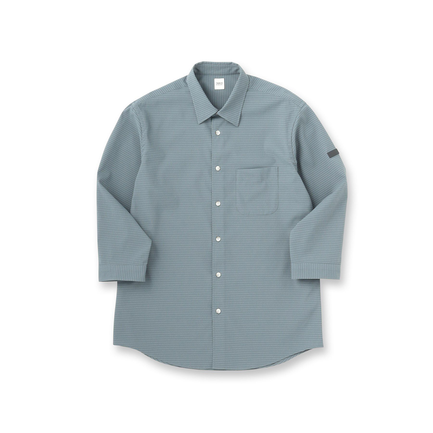 TAKEO KIKUCHI「【COOL CITY WEAR】DotAir（R）サッカー シャツ」|シャツ・ブラウス|