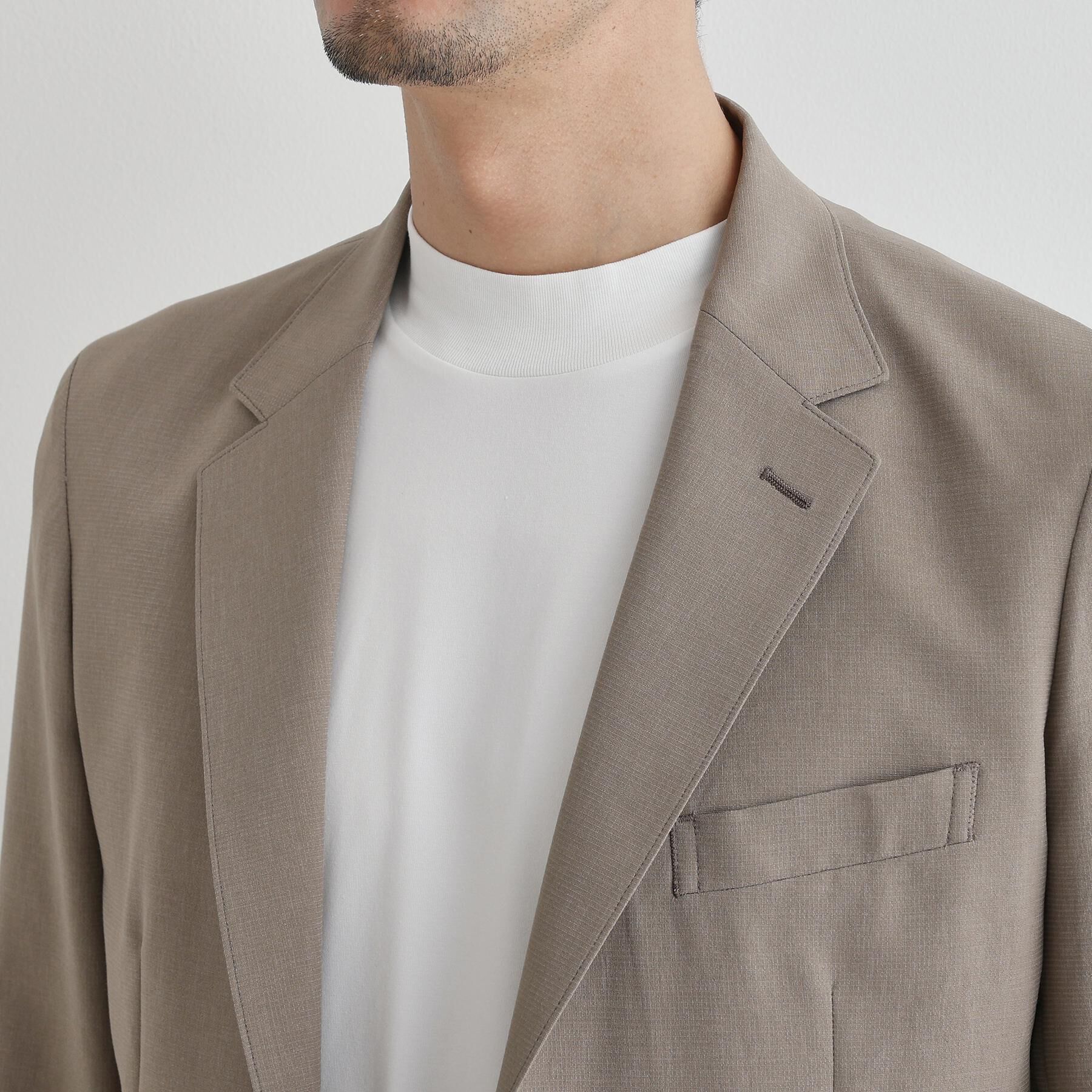 TAKEO KIKUCHI「【COOL CITY WEAR】インドライ天竺モックネック プルオーバー /吸汗速乾」|Tシャツ・カットソー|