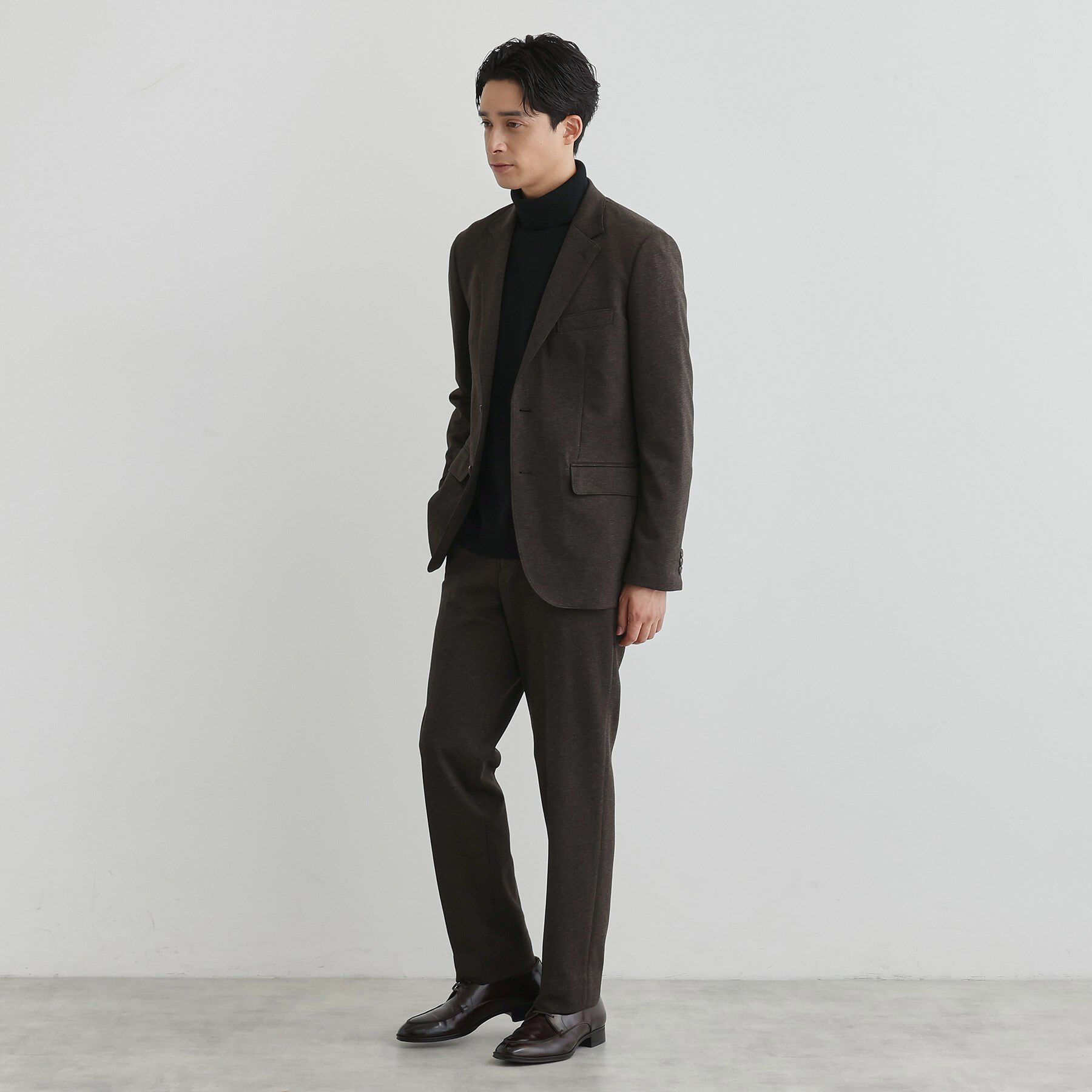 TAKEO KIKUCHI「【None Of Stress】アクティブジャージ 千鳥 パンツ」|その他|