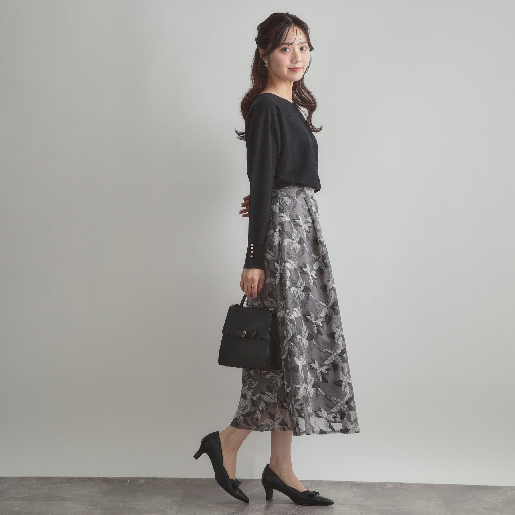 Couture broach「リボンデザイン2WAYバッグ」|ハンドバッグ|