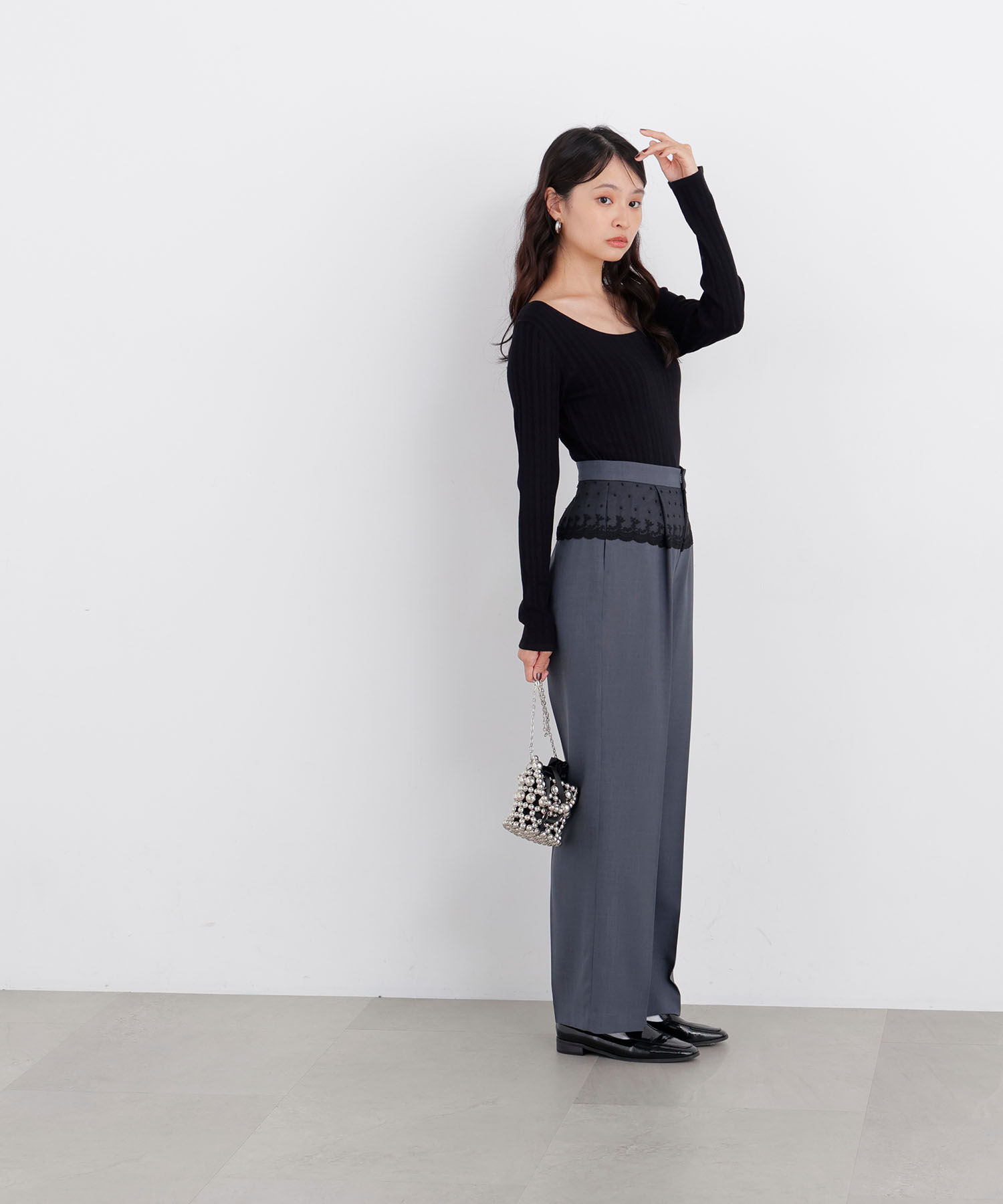  「〈N.〉ウエストレースドッキングパンツ」|その他|
