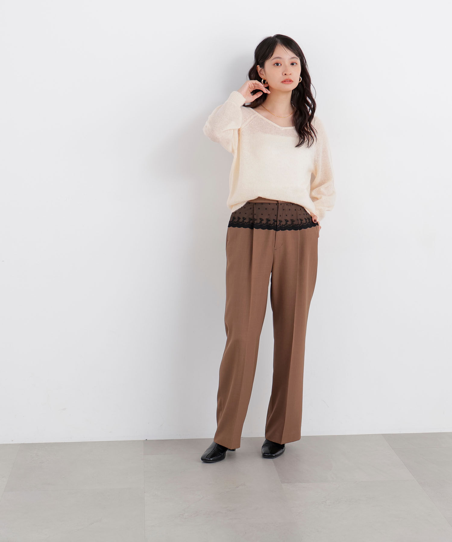  「〈N.〉ウエストレースドッキングパンツ」|その他|