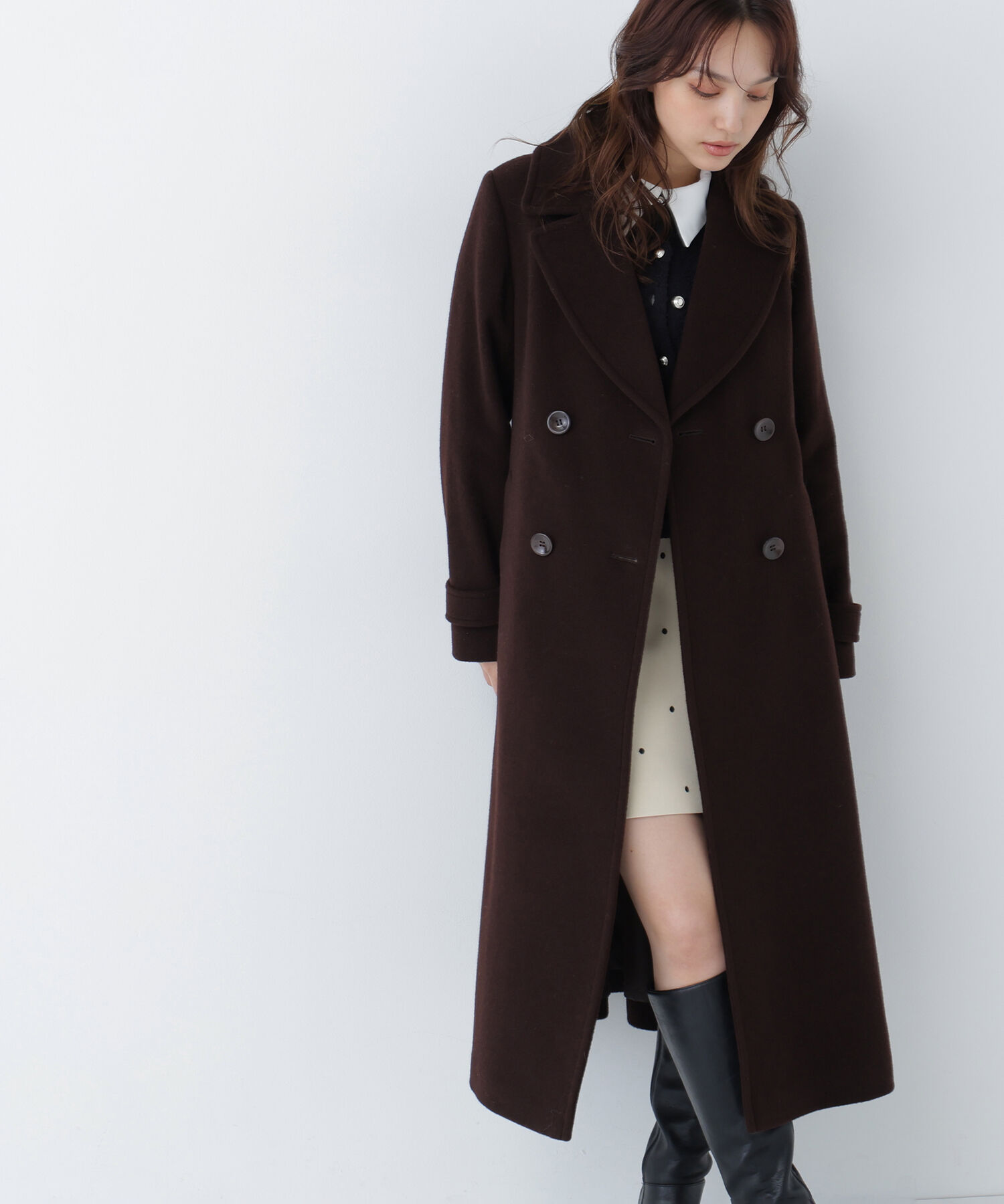  「ビッグカラーダブルチェスターコート 26AW」|その他|
